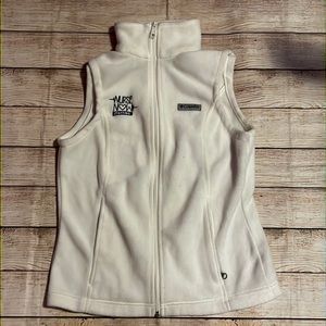 Women’s Columbia Fleece Vest size S